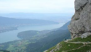 Lac depuis le sentier de la Tournette