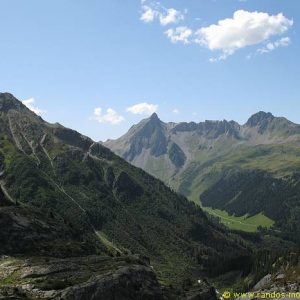 Tête de la Cicle vue depuis le chemin menant au Glacier de Tré-la-Tête