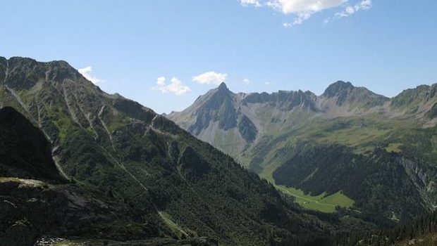 Tête de la Cicle vue depuis le chemin menant au Glacier de Tré-la-Tête