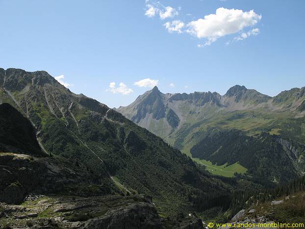 Tête de la Cicle vue depuis le chemin menant au Glacier de Tré-la-Tête